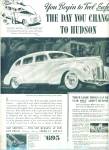 Click here to enlarge image and see more about item Z4339: Hudson automobile ad 1939