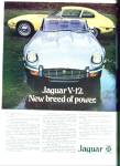 Click here to enlarge image and see more about item Z6485: Jaguar - British Leyland V-12  ad 1973