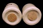 Click to view larger image of Shawnee Pottery Milk Can Salt & Pepper Shakers Vintage (Image4)