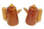 Click to view larger image of Coffee Pot Salt Pepper Shakers Brookfield Zoo Souvenirs (Image2)