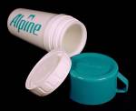 Click to view larger image of Alpine Menthol Cigarette Thermos Aladdin Plastic Souvenir (Image3)