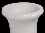 Click to view larger image of Antique Astral Lamp Shade Ribbed Paneled White Milk Glass (Image2)