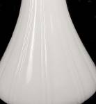 Click to view larger image of Antique Astral Lamp Shade Ribbed Paneled White Milk Glass (Image4)