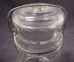 Click to view larger image of Atlas E-Z Seal Pint Canning Jar Glass Lid Bail Vintage (Image3)