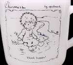 Click to view larger image of 1975 Hallmark Charmers Coffee Mug Cup Federal Glass (Image2)
