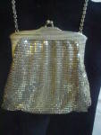 Click to view larger image of Whiting & Davis Silver Mesh Evening Purse/Bag (Image3)