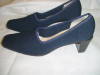 Click to view larger image of Vintage Pancaldi Navy Shoes (Image2)