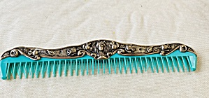 Art Nouveau Silver Comb