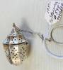 Click here to enlarge image and see more about item 799BA-ES: VINTAGE STERLING SILVER TEA BALL TEAPOT 🫖 SHAPE