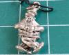 Click to view larger image of POPEYES FRIEND WIMPY RARE VINTAGE STERLING CHARM  (Image2)