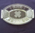 Paneled Forget me Not Tray	