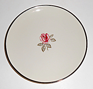 Franciscan Pottery Fine China Encanto Rose Bread Plate! (Image1)