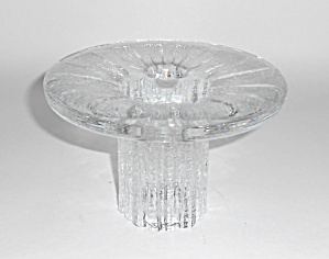Tapio Wirkkala Iitalla Art Glass Ice Candlestick Holder (Image1)
