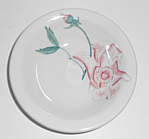 Iroquois Restaurant China Floral Red Rose Fruit Bowl!  (Image1)