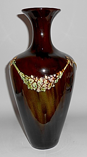 Peters And Reed Pottery Standard Glaze 13in Vase Mint