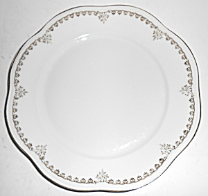 Z.S. & Co Porcelain Bavaria China Gold Filigree Salad (Image1)