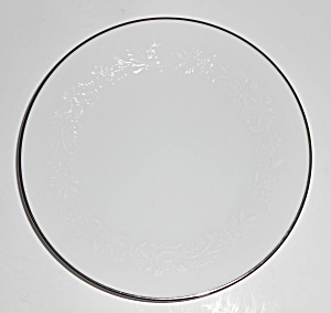 Noritake Porcelain China 6450 Reina W/platinum Bread Pl