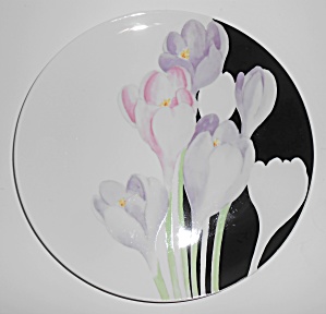 Mikasa China Fine Porcelain Vogue Floral Dinner Plate (Image1)