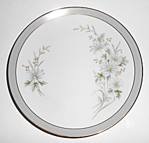 Noritake Porcelain China Michelle 6021 W/gold Salad Pl