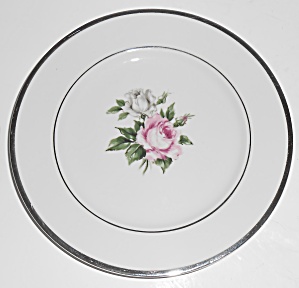 Royal Jackson Porcelain China Margaret Rose Bread Plate