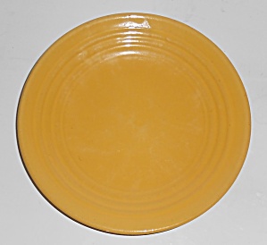 Bauer Pottery Ring Ware Yellow Bread Plate