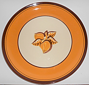 Franciscan Pottery VERY RARE Mango 14" Chop Plate (Image1)