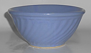 Watt Pottery Delph #6 Swirl Mixing Bowl