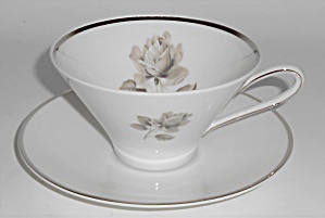 Quality Crafts Porcelain China Bavaria Midnight Rose Pl