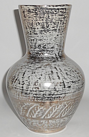 Stangl Pottery Country Colonial Silver 9.5'' Vase