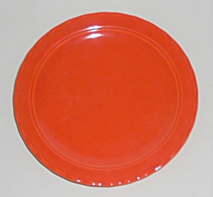 Vernon Kilns Pottery Coronado Orange Bread Plate