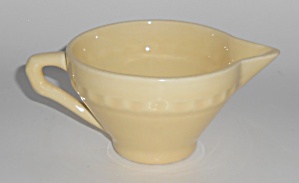 Vernon Kilns Pottery Coronado Yellow Creamer