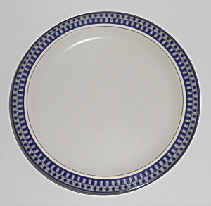 Mikasa China Ironstone Aztec Blue Cobalt Salad Plate