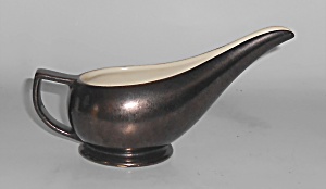 Red Wing Pottery Lotus Bronze Creamer