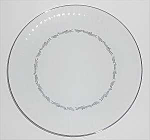 Noritake China Porcelain Platinum Sabina Dinner Plate