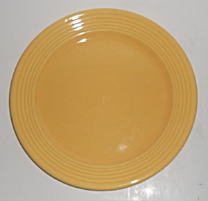 Bauer Pottery Monterey Ring Yellow Dinner Plate
