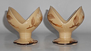 Franciscan Pottery Cafe Royal Pair Candlestick Holders