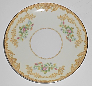 Noritake Porcelain China Wotan W/gold Dessert Plate