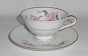 Heinrich & Co Porcelain Gold Blossomtime Cup & Saucer (Image1)