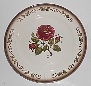 Metlox Pottery Poppy Trail Provincial Rose Dinner Plate