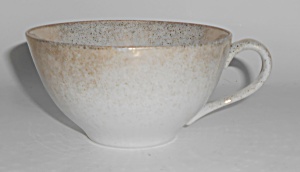 Dorothy Thorpe Porcelain China Gold Crosshatch Cup