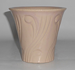 Vintage Pacific Pottery Art Deco Lt Pink 4.5'' Flower