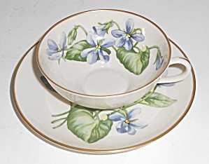 Franciscan Pottery China Olympic Cup & Saucer Set (Image1)