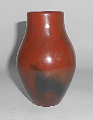 Alice Cling Navajo Pottery Red-brown/black Cabinet Vase