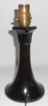Click to view larger image of Peters And Reed Art Pottery Black Mirror Ware Lamp (Image2)