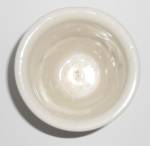 Click to view larger image of Vintage Pacific Pottery White Art Deco 3-3/8'' Flower (Image2)