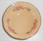 Click to view larger image of FRANCISCAN POTTERY ROSETTE PRISTINE CEREAL BOWL (Image1)