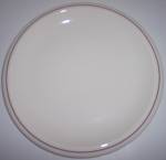 FRANCISCAN POTTERY OVATION DK BROWN DINNER PLATE!