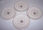 Click to view larger image of PICKARD CHINA MARGUERITE SET/4 SAUCERS! (Image1)