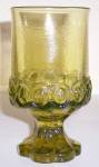 FRANCISCAN POTTERY MADEIRA CRYSTAL CITRON WATER GLASS!