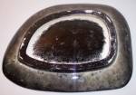 Click to view larger image of SASCHA BRASTOFF POTTERY LARGE VILLAGE DECORATED ASHTRAY (Image2)